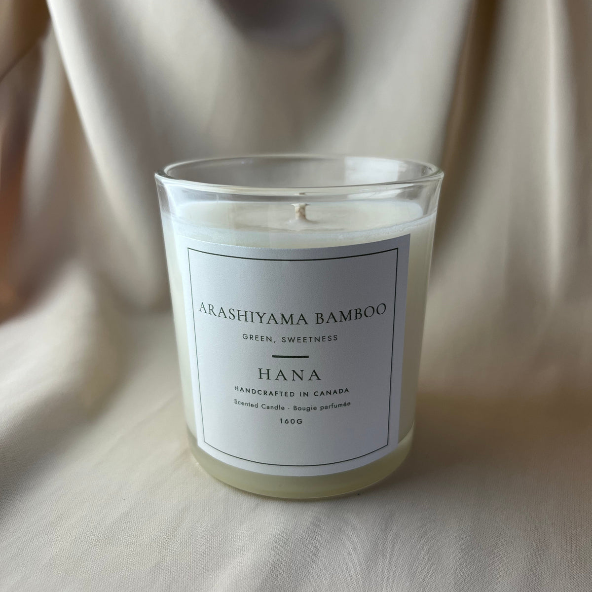 Arashiyama Bamboo Japanese Soy Candle | Green Bamboo