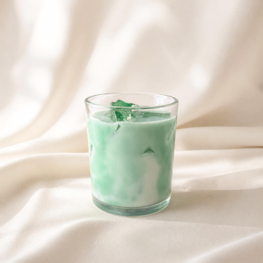 Matcha Latte Candle | Iced Matcha Japanese Dessert Candle
