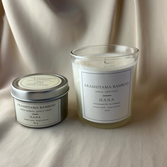 Arashiyama Bamboo Japanese Soy Candle | Green Bamboo