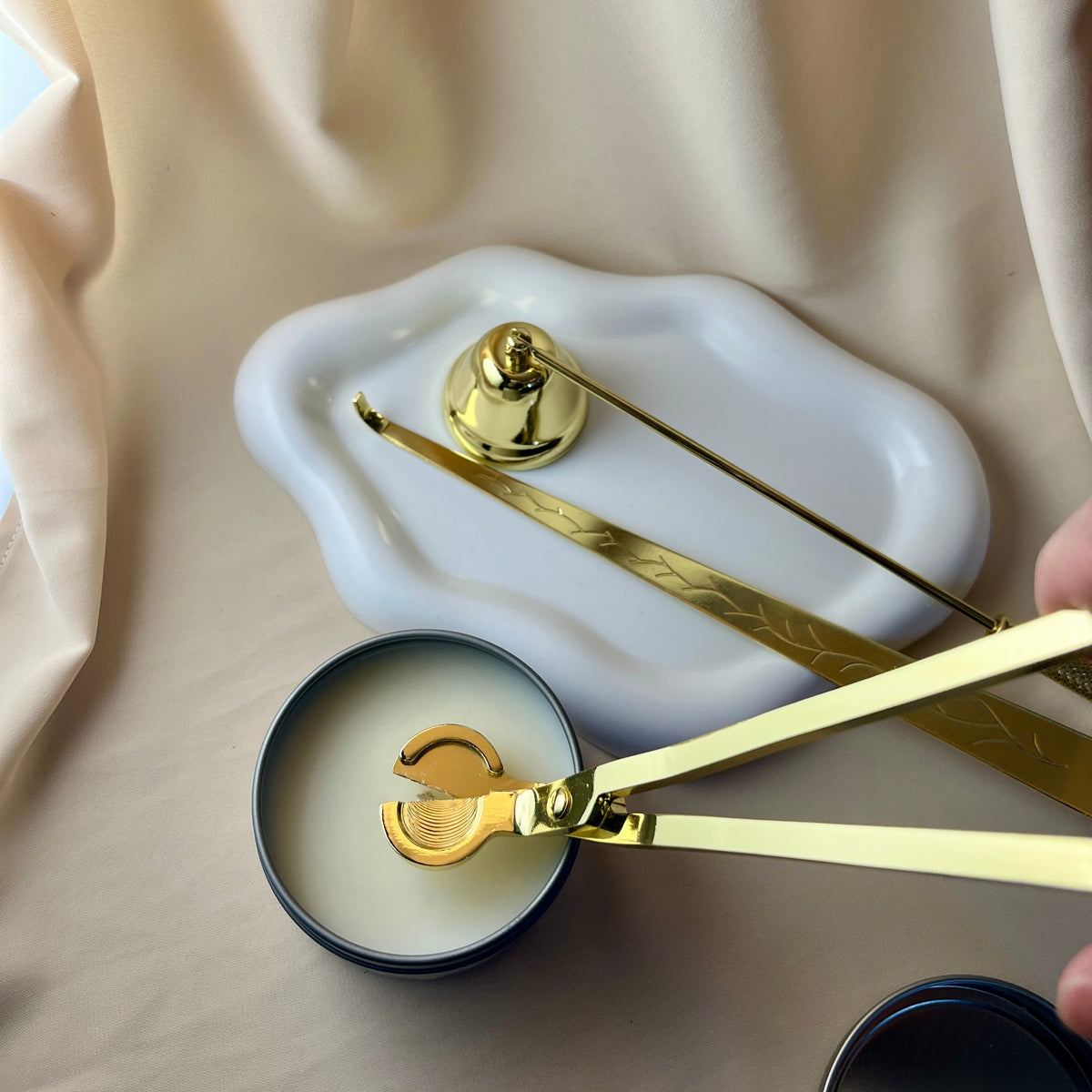 Candle Care Set | Wick Trimmer, Candle Snuffer & Wick Dipper