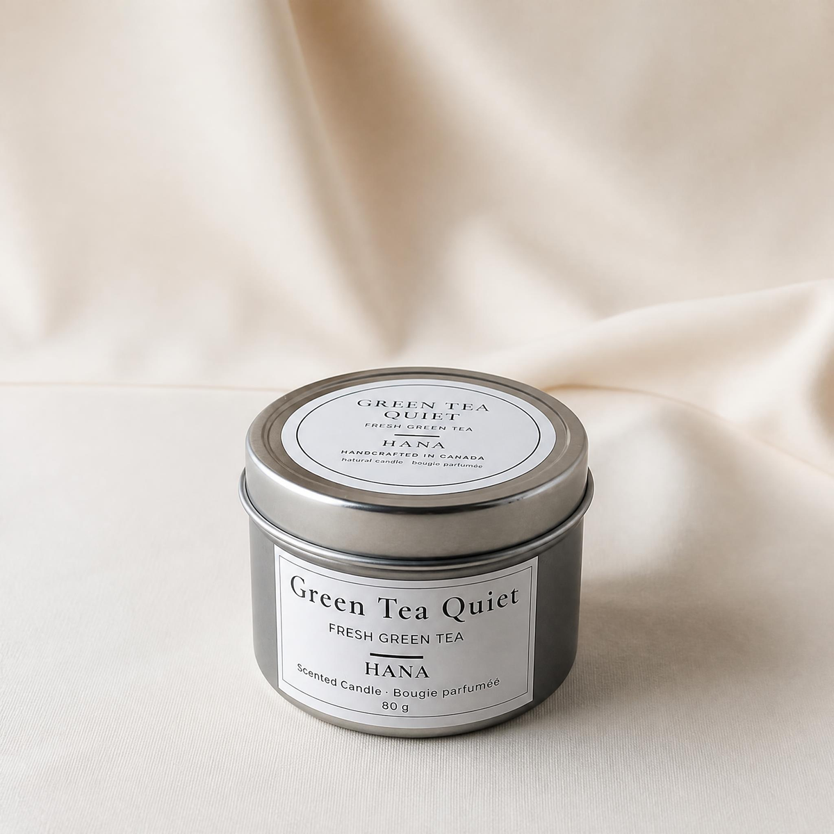 Green Tea Quiet Japanese Soy Candle | Fresh Green Tea