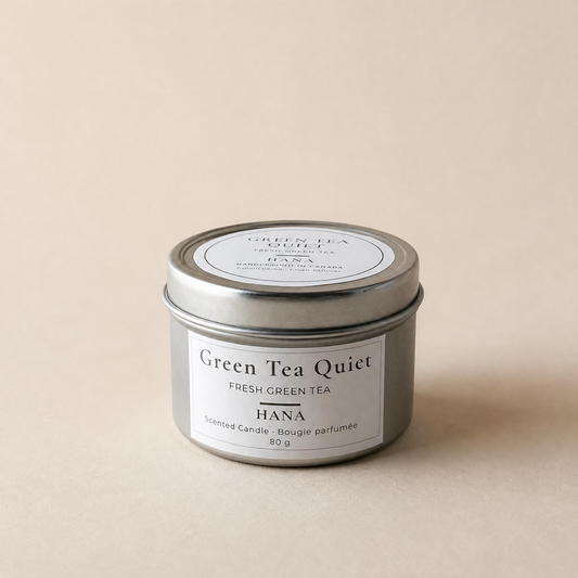 Green Tea Quiet Japanese Soy Candle | Fresh Green Tea