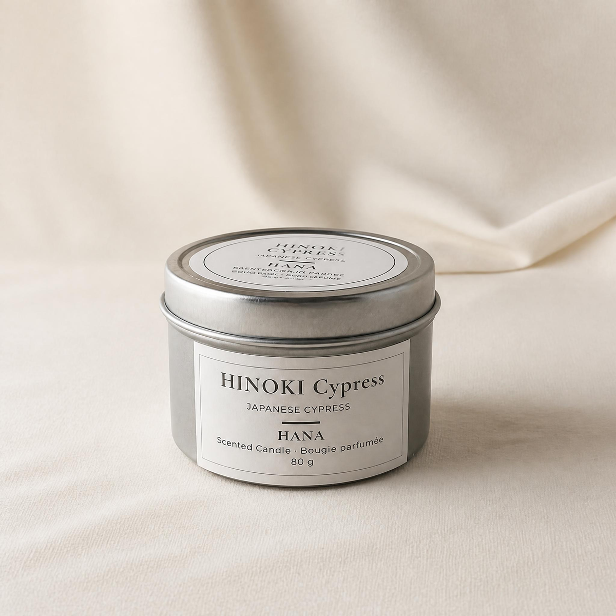 Hinoki Cypress Japanese Soy Candle | Spa Wood Scent