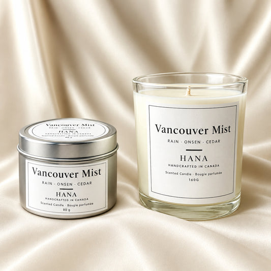 Vancouver Mist Japanese Soy Candle | Cedar & Onsen Steam
