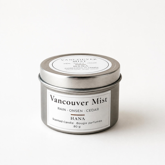 Vancouver Mist Japanese Soy Candle | Cedar & Onsen Steam