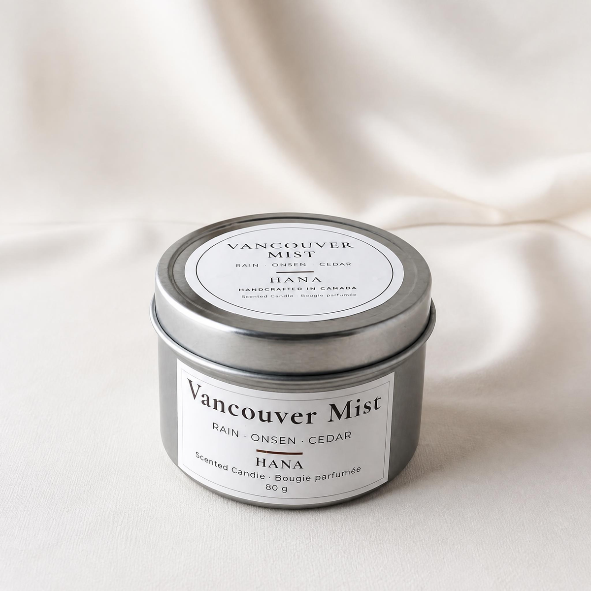 Vancouver Mist Japanese Soy Candle | Cedar & Onsen Steam