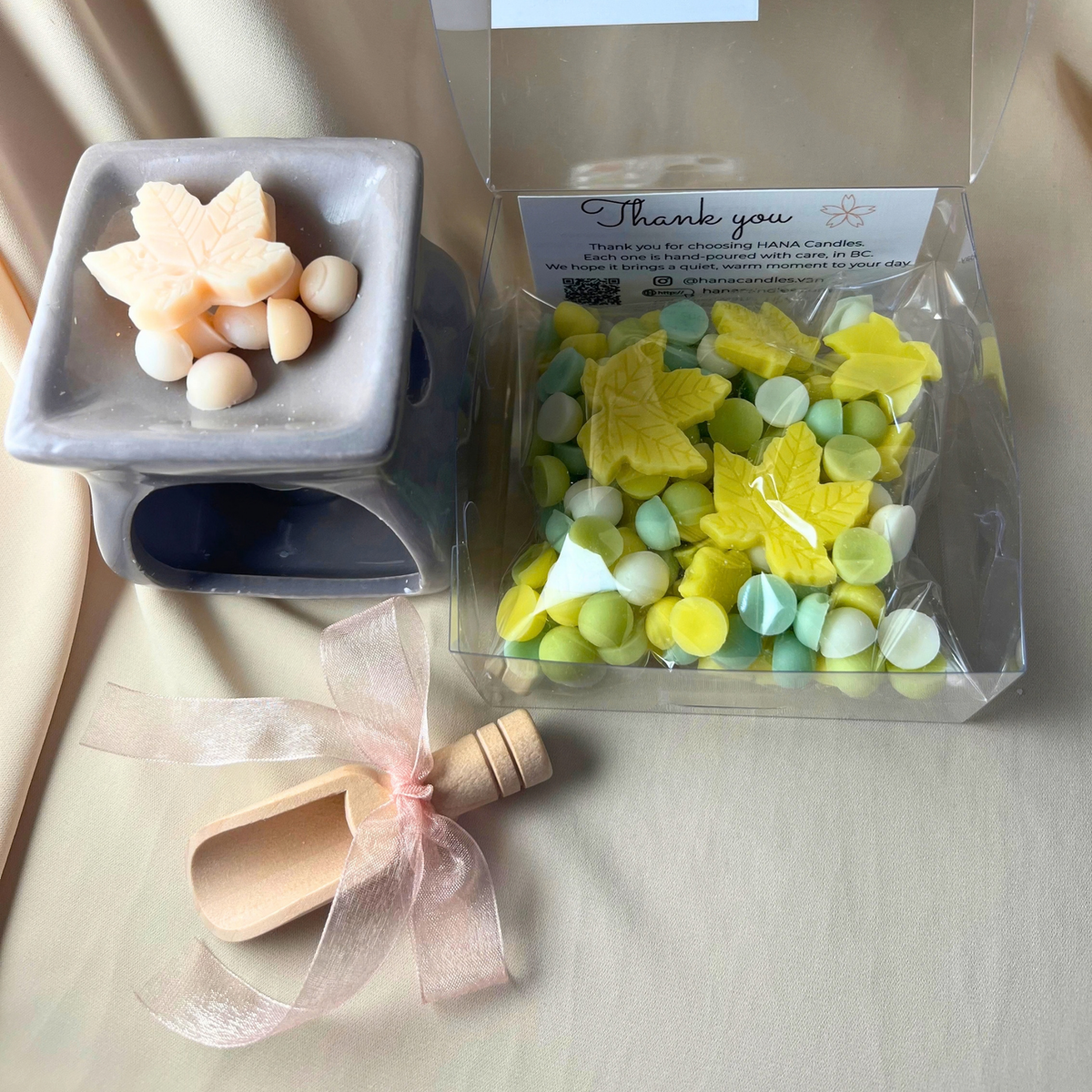 Hinoki Cypress Soy Wax Melts Box | Japanese Cypress Wood, 100% Soy