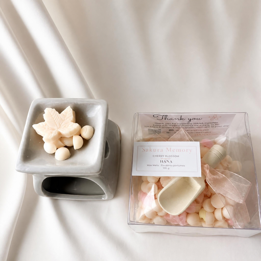 Sakura Memory Soy Wax Melts Box | Cherry Blossom, 100% Soy
