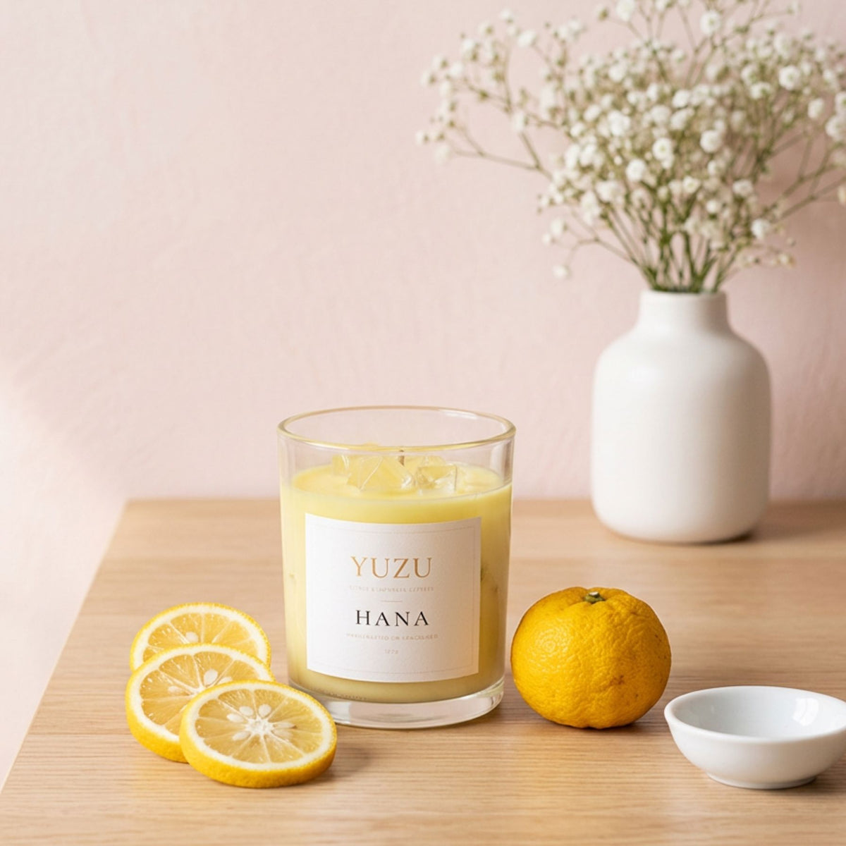 Yuzu Candle | Japanese Citrus & Hinoki Soy Candle
